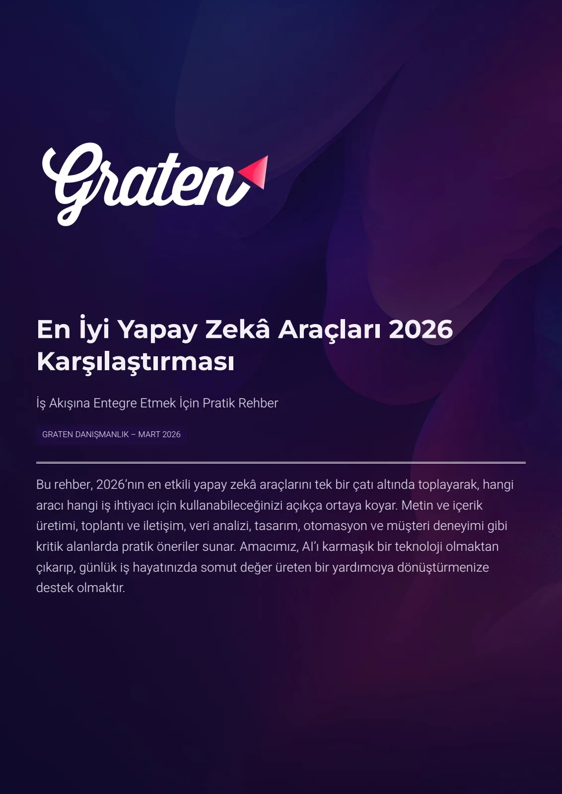 En İyi Yapay Zekâ Araçları 2026 Karşılaştırması kapak