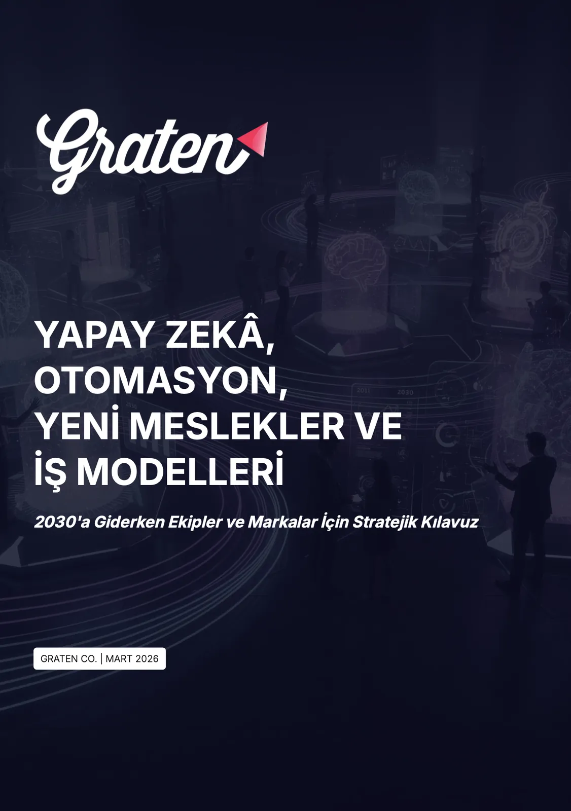 Yapay Zekâ, Otomasyon, Yeni Meslekler ve İş Modelleri kapak